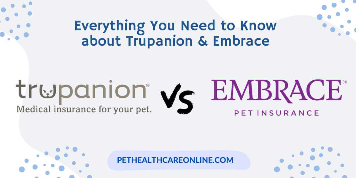 Trupanion vs Embrace Pet Insurance