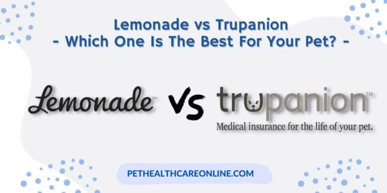 Lemonade vs Trupanion Pet Insurance